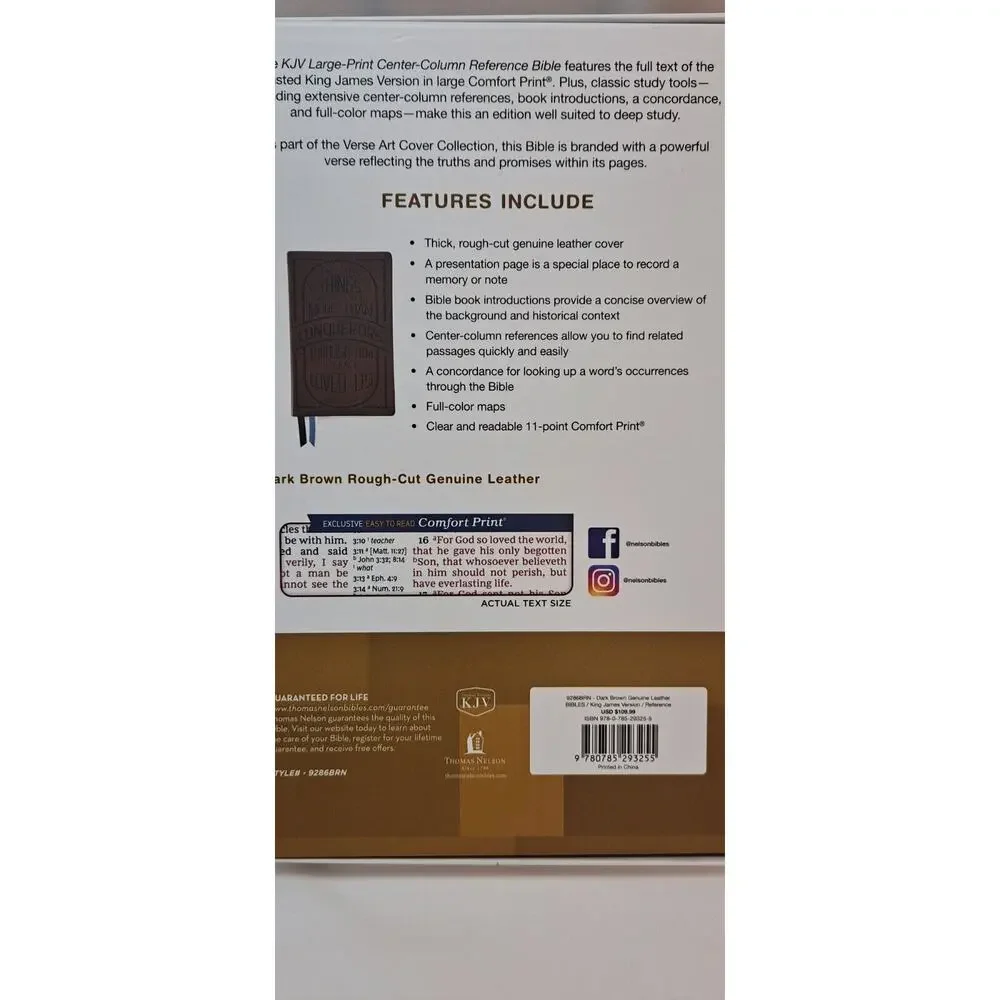 Thomas Nelson kjv large